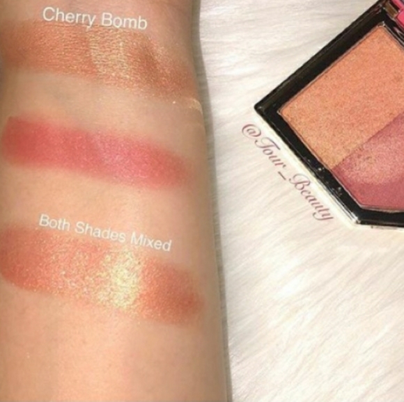 ⭐HP⭐💙🌟🧚♀️CHERRY BOMB Too Faced DISCONTINUED Tutti Frutti Blush NWT - Picture 2 of 4